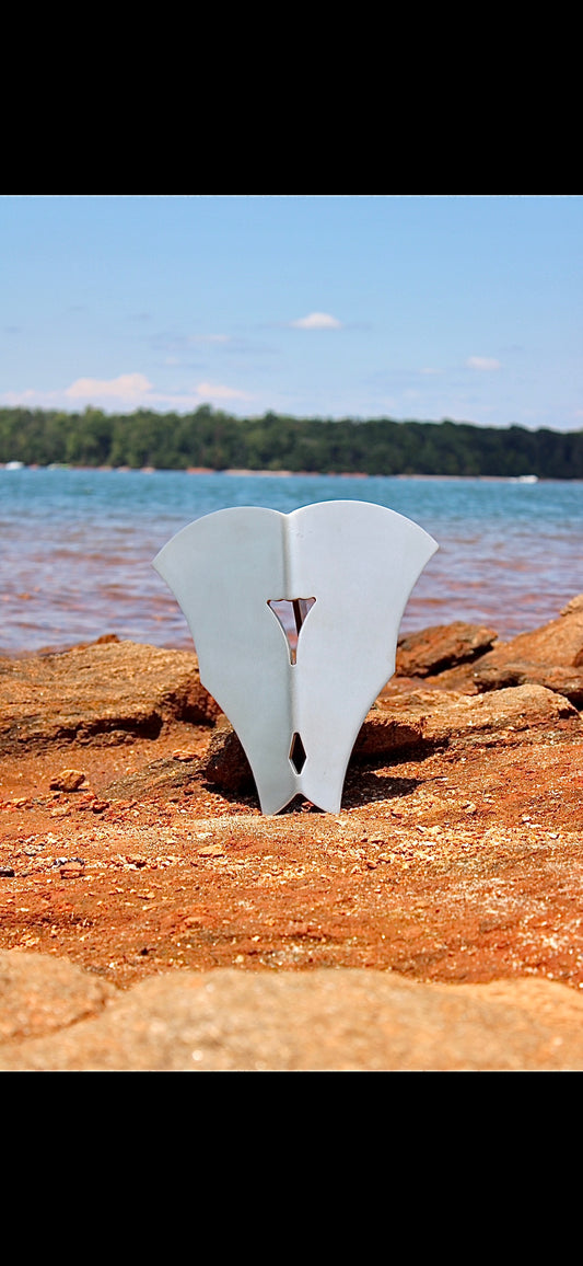 The Lady - 12 lb Throw Anchor (Satin Finish Polish)