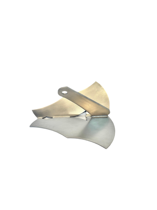 The Lady - 12 lb Throw Anchor (Satin Finish Polish)